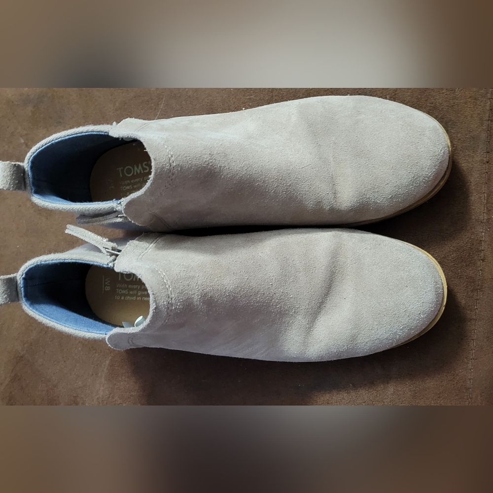 TOMS Deia Ankle Bootie sz 8n #3